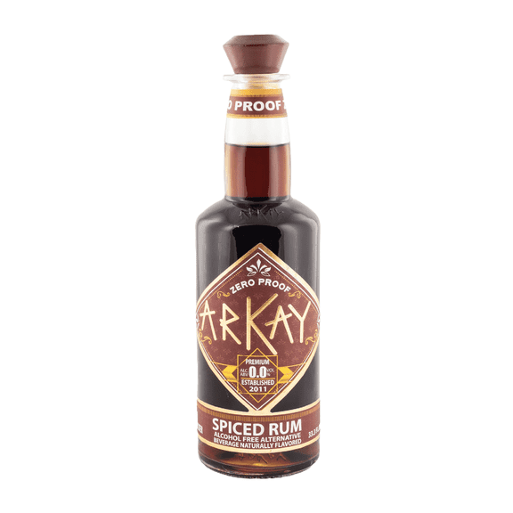 Arkay Zero Proof Spiced Rum Alternative