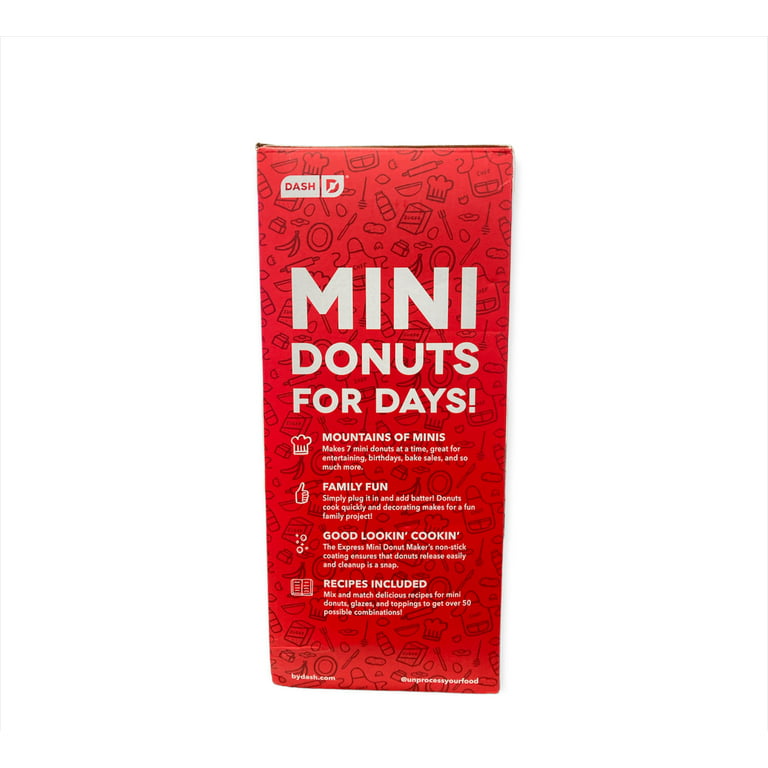 Dash Express Mini Donut Maker Unboxing, Review & Gluten Free Donut