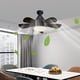 thumbnail image 2 of Lámpara Ventilador Araña Ventiladores Techo LED 35W 3 Engranajes para El Del, 2 of 9