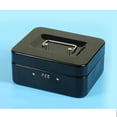 thumbnail image 6 of WINDLAND Safe Home Shop Steel Mini Money Box Security Cash Box Storage Box for Coin Money, 6 of 21
