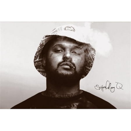 Poster Import Schoolboy Q Smoke Poster Print - 24 x 36