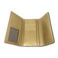 thumbnail image 6 of Michael Kors Jet Set Travel Large Trifold Leather Wallet, Gold, 6 of 6