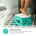 thumbnail image 2 of bbluv Step ‒ Folding Step Stool - Lime, 2 of 7