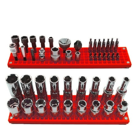 

ORGANIZER GENIE™ - One (1) Slim Pegboard to Organize your Sockets Wrenches Pliers Screwdrivers Bits and Other Small Tools