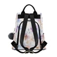 thumbnail image 2 of FORMRS Women's Travel Backpack Purse Anti-Theft Hidden Pockets Casual Shoulder Bag, Purple Flower Pattern, 2 of 7