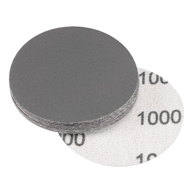 Unique Bargains 3' 1000 Grit Wet/Dry Hook and Loop Silicon Carbide Sanding Discs 10 Pack