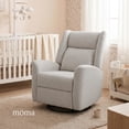 thumbnail image 1 of Sillon Reclinable Giratorio Con Mecedora Möma Mila Gris Claro, 1 of 7
