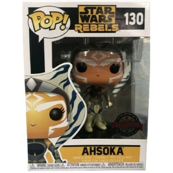 Funko Pop Ahsoka 130 Star Wars Rebels Special Edition Vinyl Figure