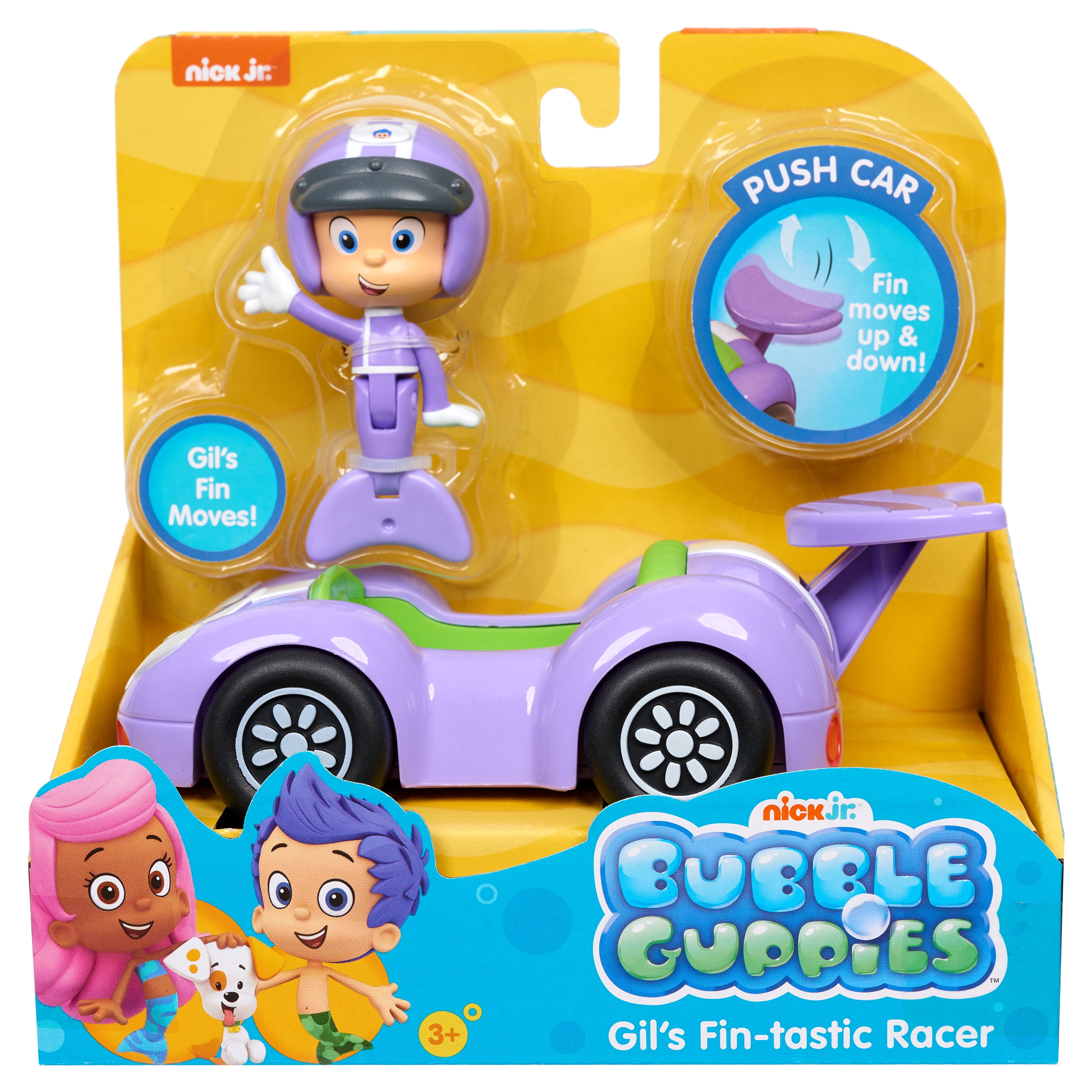 Walmart's Bubble Guppies Gil's Fin-tastic Racer Toy for Kids, Ages
