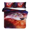 thumbnail image 1 of American bedding set 3d bedding animal Tiger Style 2 3 piece set foreign trade   exclusive, 1 of 6