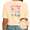 1-Beige, variant on Giffimy Women's Green Let Them Coquette Bow Graphic Short Sleeve T-Shirt Oversized Fit Top