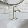 thumbnail image 4 of Moen Laken Single Hole Bathroom Faucet - Matte Black (Not Nickel), 4 of 4