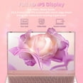 thumbnail image 4 of 15.6" Rose Gold Laptop, (Win 11 Pro + Office 2019), Celeron J4125, 12GB DDR4 RAM, 512GB SSD, FHD IPS Display, Backlit Keyboard, Fingerprint Reader, USB 3.0, HDMI, 4 of 9