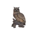 thumbnail image 1 of Garden Decor Animal Statue Eagle Owl On Stump Statue, 1 of 4