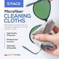 thumbnail image 6 of OptiPak Face Mask Storage Case Kit with Anti Fog Spray & Lens Cleaner Cloth Grey, 6 of 9