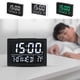 thumbnail image 1 of Ganfancp Reloj Despertador Digital Reloj Led Grande con Puertos de Carga Usb Ajuste Del Volumen de La Alarma 6 Brillo 12/24 H Snooze Pantalla Digital Dormitorio Lado de La Cama Escritorio Liquidación, 1 of 6