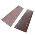 thumbnail image 4 of 2pcs Motorcycle Lever Brake Clutch Cover Microfiber Leather 15-18MM/0.59-0.71inBrown, 4 of 5