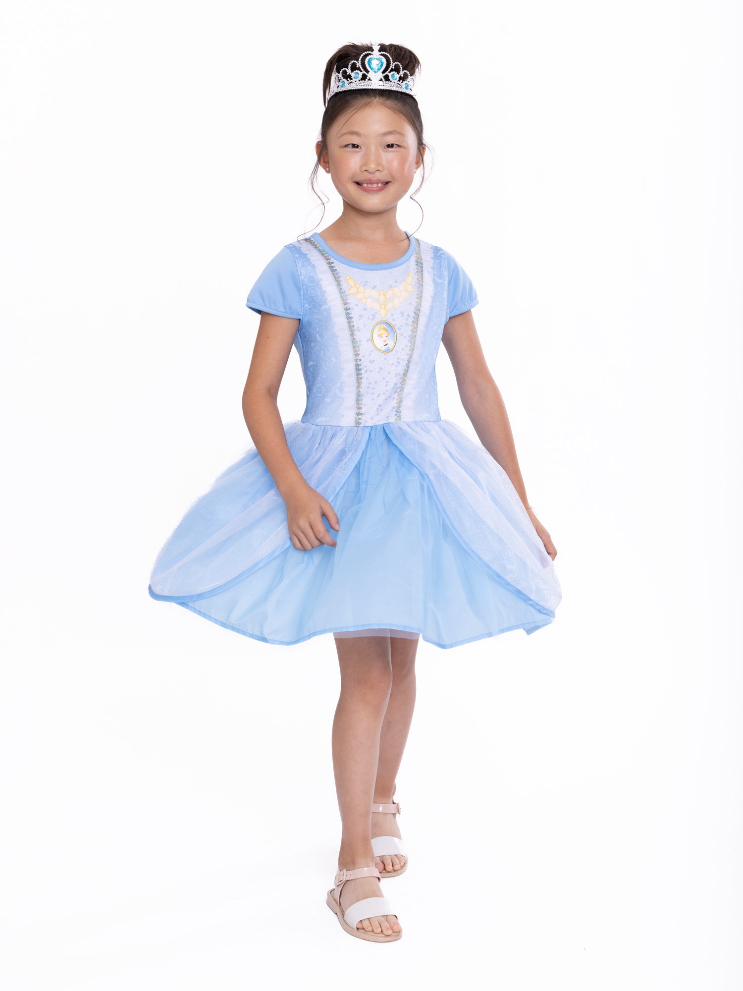 Disney Princess Girls Cinderella Cosplay Dress, Sizes 4-16 - image 3 of 14