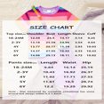 thumbnail image 7 of ZEHJUHAN Toddler Girls 3-Piece Summer Outfit Set Rainbow Striped T-Shirt Sport Shorts Matching Bag Cute Playwear Purple，18-24M, 7 of 7