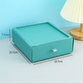thumbnail image 7 of Desktop Storage Box Organizer Drawer,Stackable Large Capacity Sundry Container, Plastic Storage Box for Desk Accessories & Letter-Size Paper, 7 of 7
