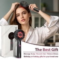 thumbnail image 7 of 3-in-1 Hair Growth Comb for Men with 630nm Red Light Therapy, Scalp Massager Brush, Oil Applicator, 72 Teeth & 8 Roller Balls, USB-C Rechargeable, Waterproof Anti Hair Loss Device, 7 of 7