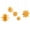 Gold, variant on VerPetridure Large Cardboard Three-Dimensional Snowflake Ornament--Pink Home Decor 6Pcs/set Large Cardboard 3D Snowflake Ornaments Set Christmas