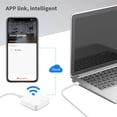 thumbnail image 4 of Yeacher Passerelle Intelligente Zigbee 3.0 Hub Gateway Télécommande Sans Fil Contrôle par Application Compatible avec Wi-Fi 2.4G BT5.0 Zigbee 3.0 Produits Intelligents, 4 of 8