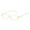 thumbnail image 1 of Gafas retro rectangulares de moda para mujer, estilo años 90, gafas pequeñas cuadradas con filtro de luz azul, gafas retro, 1 of 3