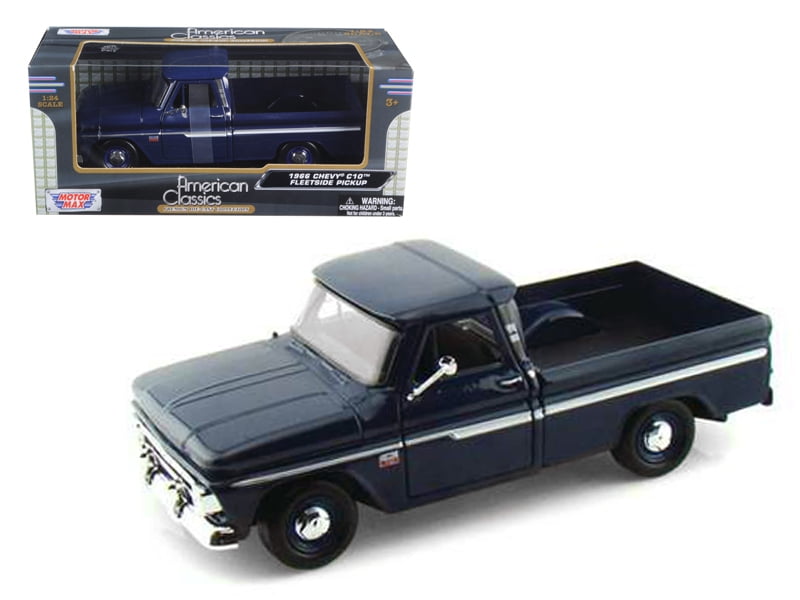 Blue With Cream for sale online MOTORMAX 73355bl-w 1966 Chevrolet C10 Fleetside Pickup Truck