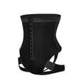 thumbnail image 1 of Cuff Tummy Trainer Female Exceptional Shapewear 2-In-1 High Waist Hip Lifting Pants Black, 1 of 9