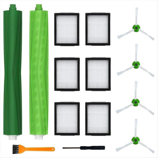 Piezas de Repuesto para I3 I3 +,I4 I4 +,I6 I6 +,I7 I7 +,I8 I8 +,J7 J7 +,E5 E6 E7, Roller Side Brushes Filtros