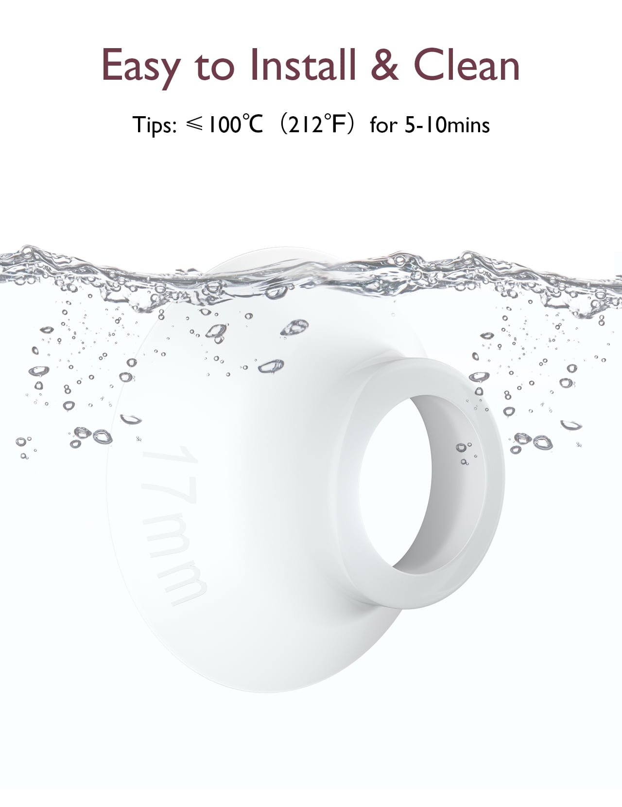 Momcozy Flange 30mm for Momcozy M5 Breast Pump, Original M5 Breast