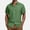 Green, variant on Dianli Gifts Summer Beach Casual Men's Short Sleeve Vintage Bowling Button-Up Cuba Camp Shirt Polka Dot Solid-Lapel Printed Buttons Breathable Cotton-Blend Resort Wear Summer Beach