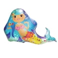 thumbnail image 3 of Way to Celebrate! 38in. Birthday Mermaid Foil Balloon, Multicolor, 3 of 5