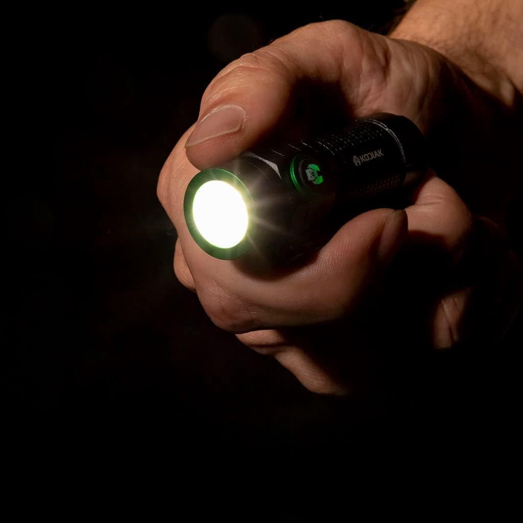 Kodiak KUB 1000 Lumen Compact Rechargeable Flashlight