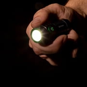 LitezAll Rechargeable 190-Lumen Ultac OG Soft Touch Flashlight, Rechargeable Emergency Light with Hybrid Beam