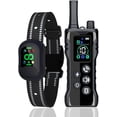 thumbnail image 1 of Collar de adiestramiento para perros - Collar de adiestramiento para perros de 4900 pies con control remoto, collar eléctrico impermeable IP67 con 4 modos de adiestramiento, 1 of 14