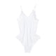 thumbnail image 5 of VISgogo Lencería de peluche para mujer, Body de una pieza Babydoll, Ropa de dormir con escote en V profundo y elástico hueco de encaje, Ropa de dormir sexy con tirantes VISgogo  moda, 5 of 5