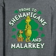 thumbnail image 3 of The Grinch - Prone To Shenanigans Malarkey - Men's Long Sleeve T-Shirt, 3 of 5
