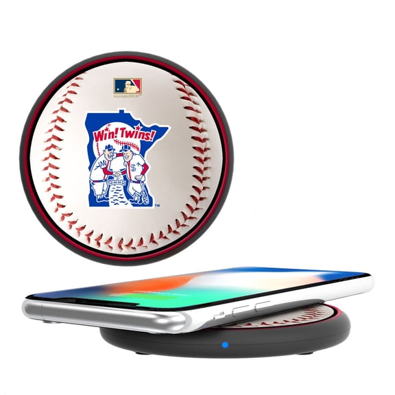 Keyscaper Minnesota Twins 15 Watt Wireless Induction Charger