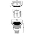 thumbnail image 3 of Ruvati Kitchen Sink Basket Strainer Stainless Steel, 3 of 7