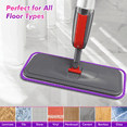 thumbnail image 7 of SUGARDAY Reusable Mop Pads Compatible with SwifferPower Mop Refill 6 Pack, Washable Microfiber Power Mop Pads Refill for Multi-Surface Floor Cleaning, 7 of 7
