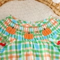 thumbnail image 6 of Toddler Baby Girls Halloween Dresses Kid Little Girls Fall Outfit Casual Cartoon Round Neck A-Line Party Dresses, 6 of 8