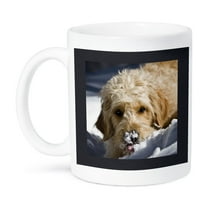 3dRose, A Goldendoodle dog - US32 ZMU0068 - Zandria Muench Beraldo, 11oz Mug