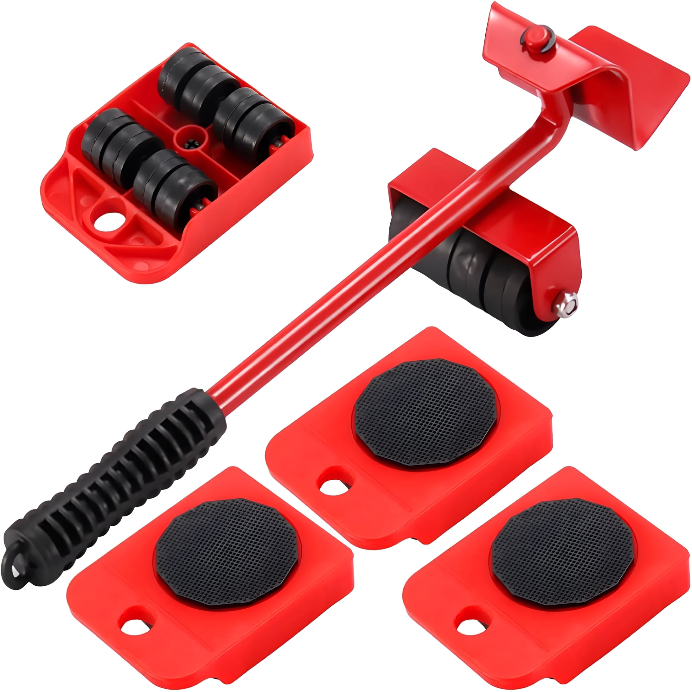 XIBUFE Furniture Lift Mover Tool Set,Heavy Duty Furniture Lifter With 4 Sliders with 360°Swivel,Moving Lifting for Home,Office,Sofas,Beds,Refrigerators More Heavy Furniture,Effort-Saving Design