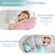 thumbnail image 5 of Almohada de Lactancia para Amamantar Bebé Multifuncional,Cojin Antirreflujo Bebe Ultra Comodo, Almohadas para Bebe Hipoalergénicas, Cosas para Bebe Recien Nacido, 5 of 7