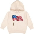 thumbnail image 2 of Inktastic American Flag Design Toddler Hoodie, 2 of 4