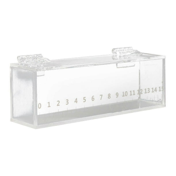Fish Viewing Box Acrylic Small Holder Mini Aquarium Clear Fishing Photo Tank