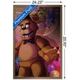 thumbnail image 3 of Five Nights at Freddy's - Pizzeria Art Wall Poster, 22.375" x 34", Framed, 3 of 3