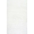 thumbnail image 1 of Nuloom 6'7 x 9' Machine Made Shag Rug in White, 1 of 7